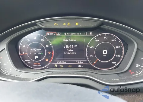 2019 Audi Q5 45 Premium z USA, uszkodzony, nr VIN WA1BNAFY1K2034656